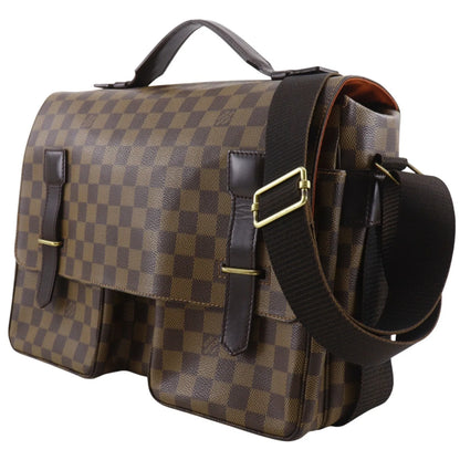 Louis Vuitton Broadway Damier, Brown, Canvas, Shoulder Bag