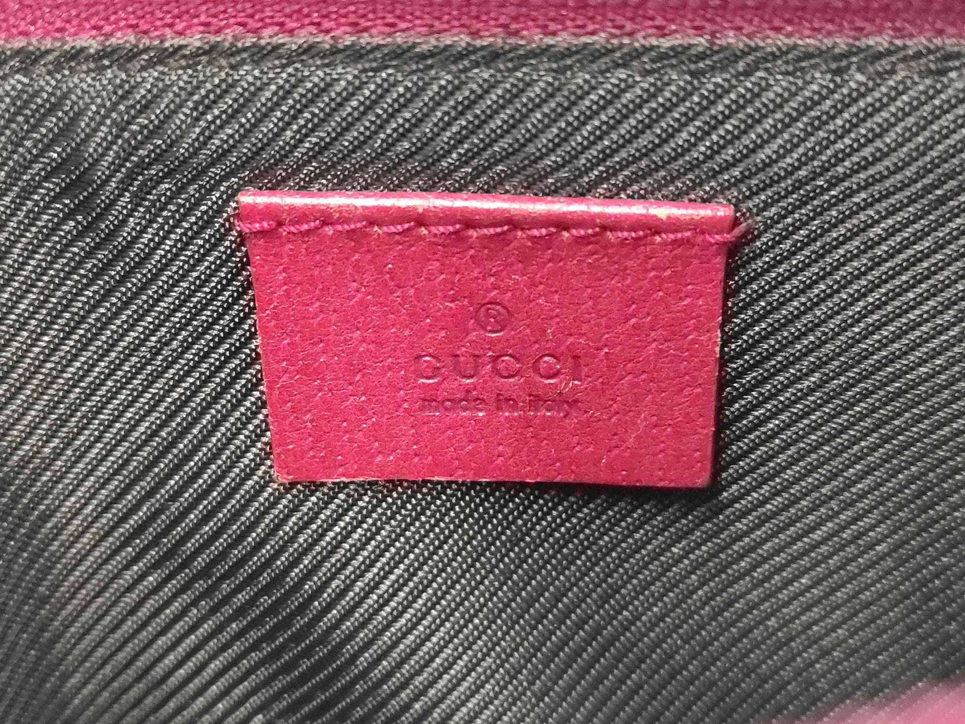 Gucci D-Ring Shoulder Bag (Outlet) GG Canvas, Pink, Canvas, Shoulder Bag