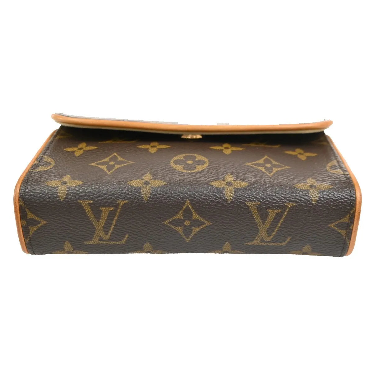 Louis Vuitton Florentine Waist Monogram Canvas, Brown, Canvas, Clutch