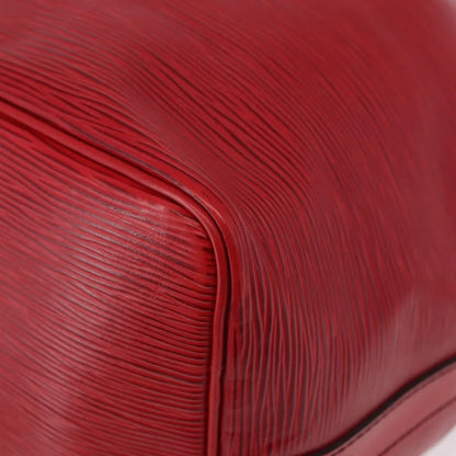 Louis Vuitton Petit Noe Epi Leather, Red, Leather, Shoulder Bag