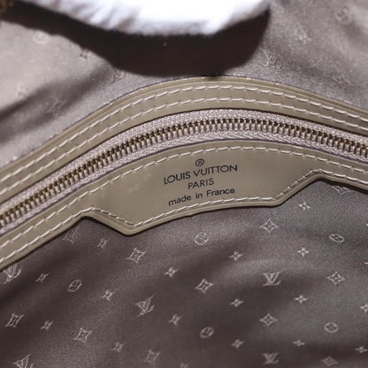 Louis Vuitton Suhali Lockit Leather, Gray, Leather, Handbag