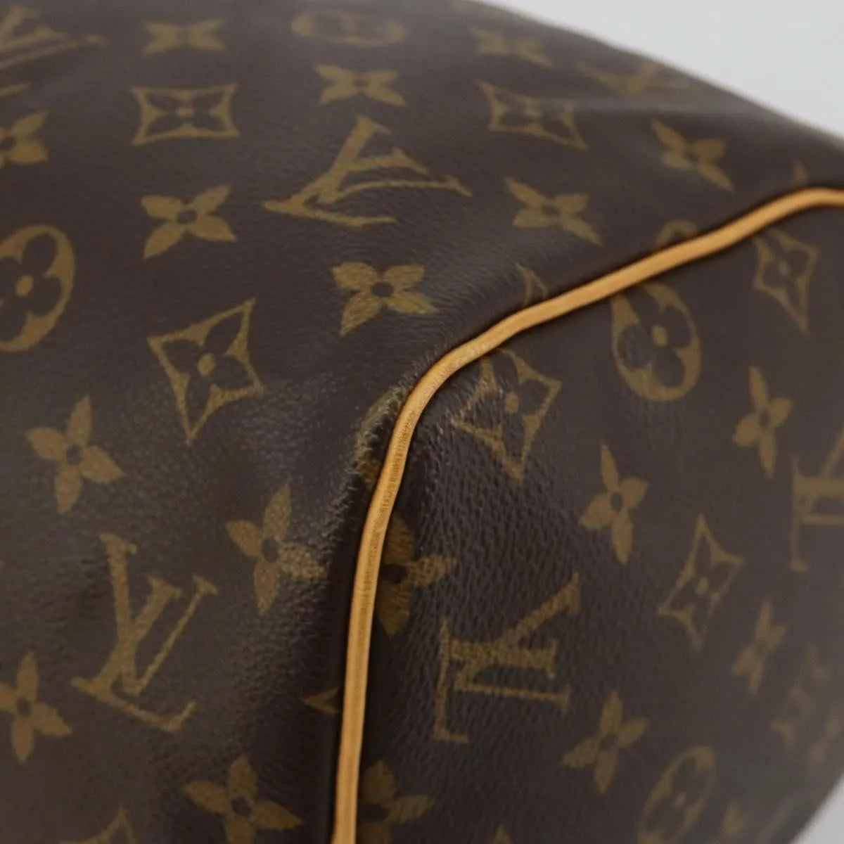 Louis Vuitton Speedy Monogram Canvas, Brown, Canvas, Handbag