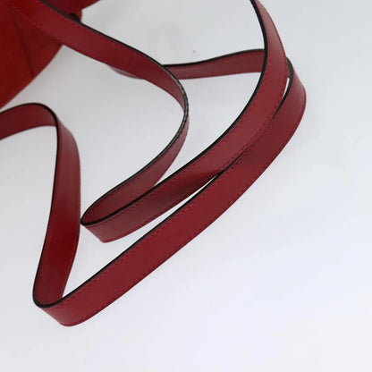 Salvatore Ferragamo Gancini Suede, Red, Suede, Backpack