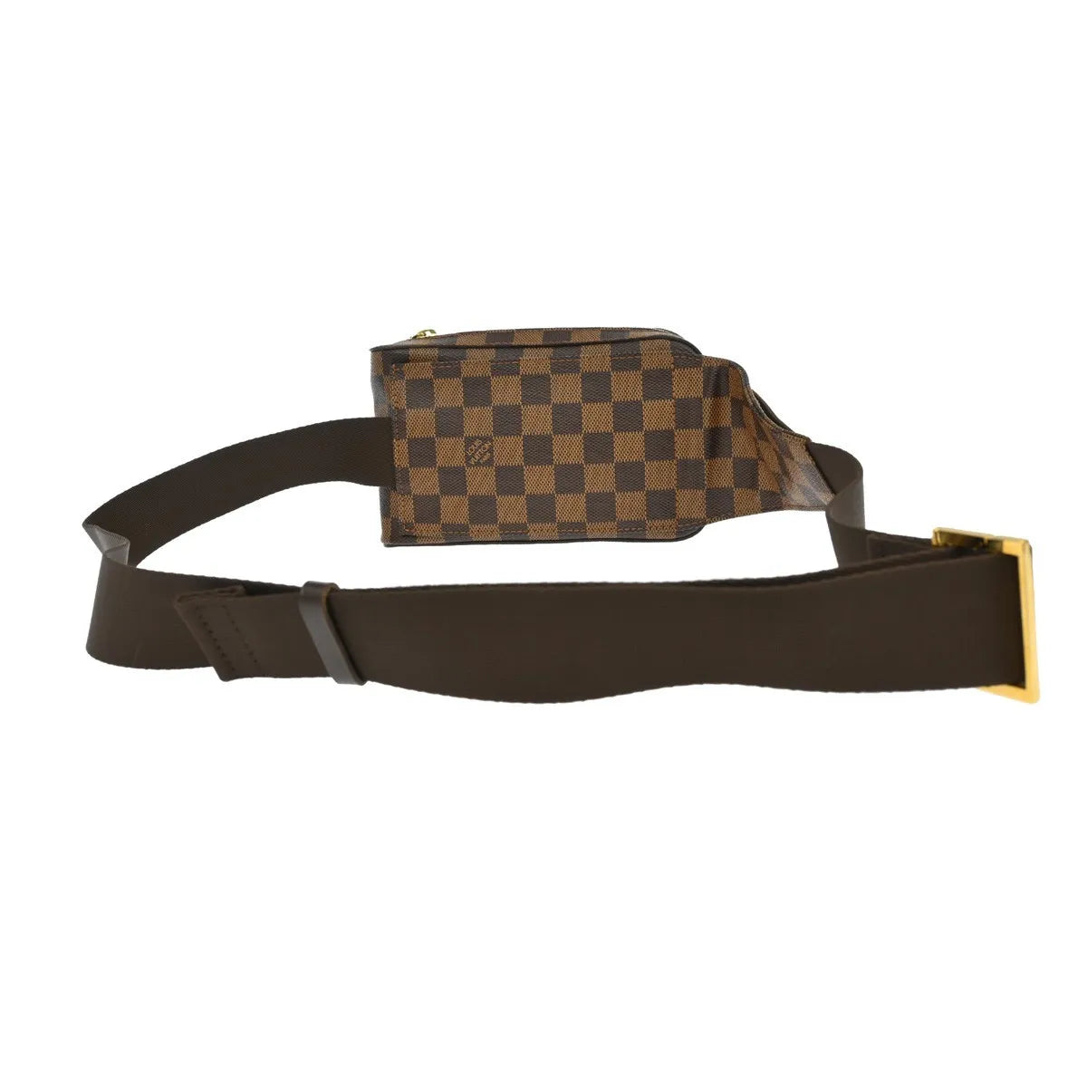 Louis Vuitton Geronimos Waist Bag Damier, Brown, Canvas, Clutch