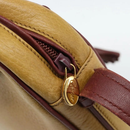 cartier Tasseled Must de Cartier Leather, Yellow, Leather, Shoulder Bag