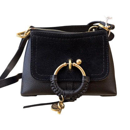 Chloe Faye Day Leather, Black, Leather, Handbag