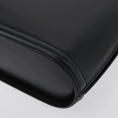 Bally Vintage Leather, Black, Leather, Handbag