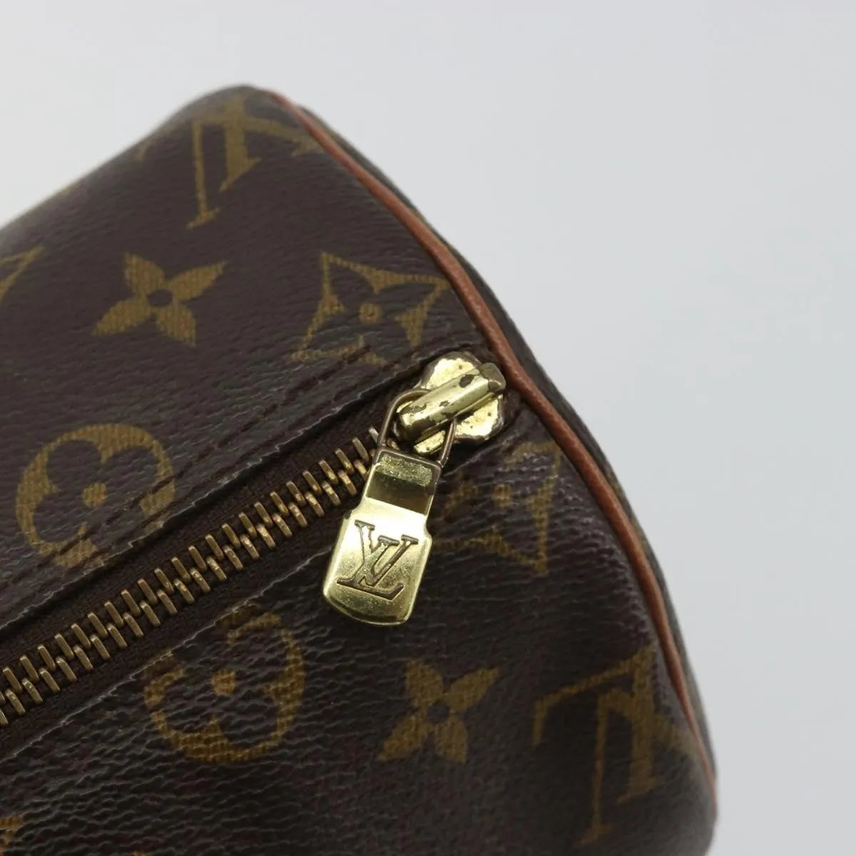 Louis Vuitton Papillon Monogram Canvas, Brown, Canvas, Handbag