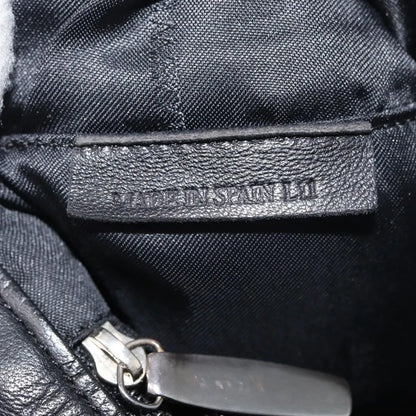 Loewe Flamenco Leather, Black, Leather, Shoulder Bag