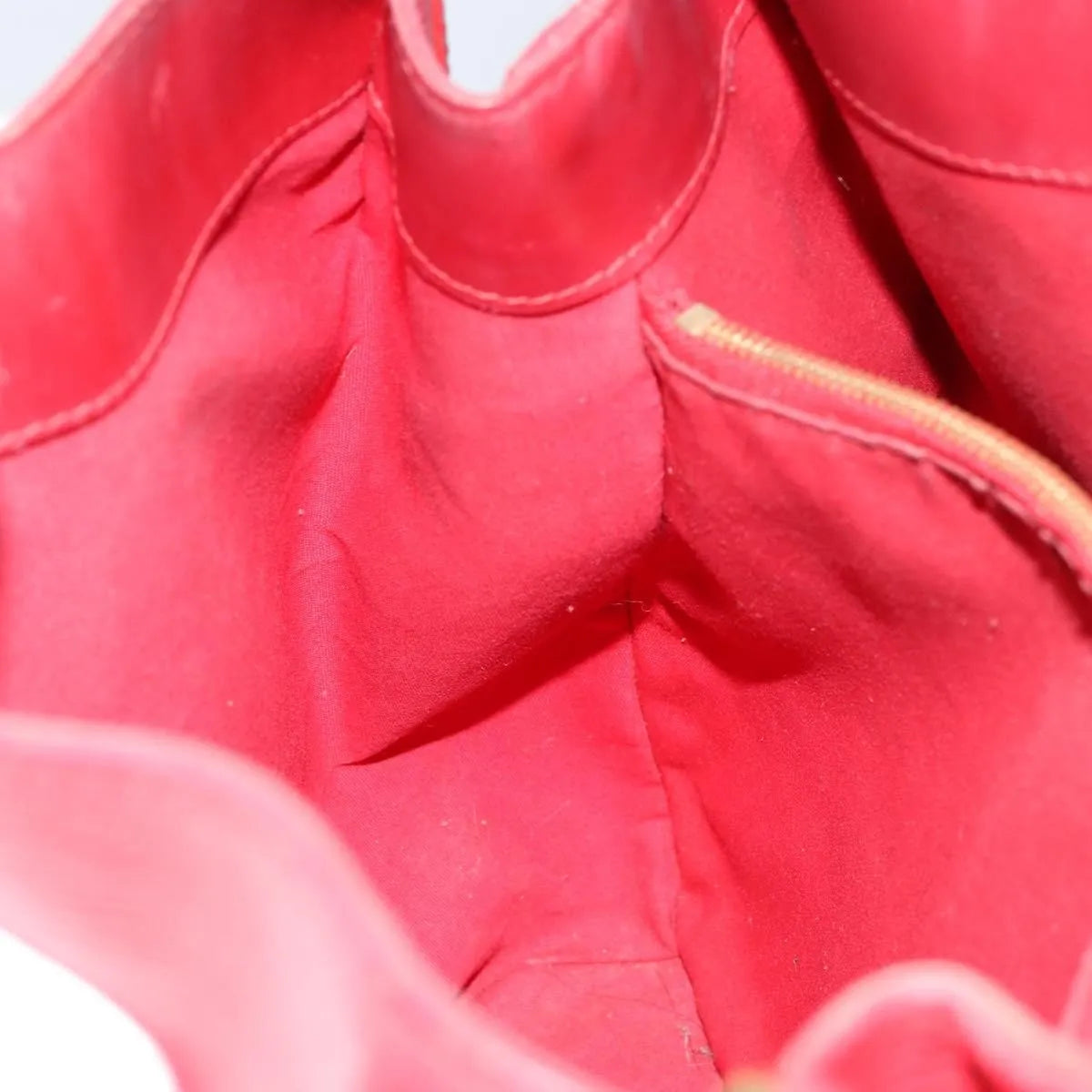 Louis Vuitton Mandara Epi Leather, Red, Leather, Shoulder Bag