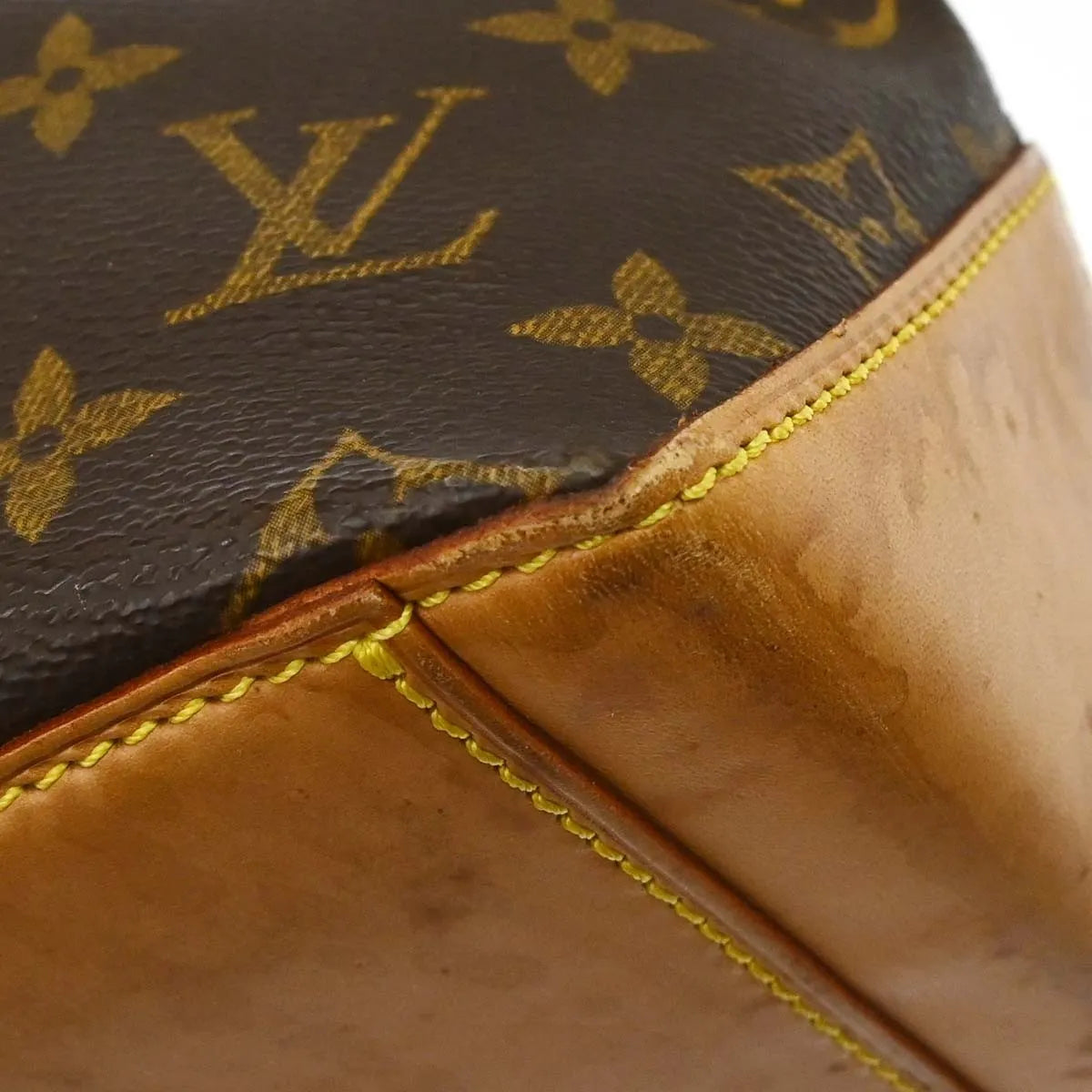 Louis Vuitton Cabas Mezzo Monogram Canvas, Brown, Canvas, Tote Bag