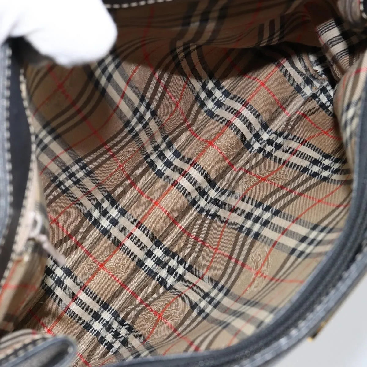 Burberry Vintage Leather, Black, Leather, Handbag