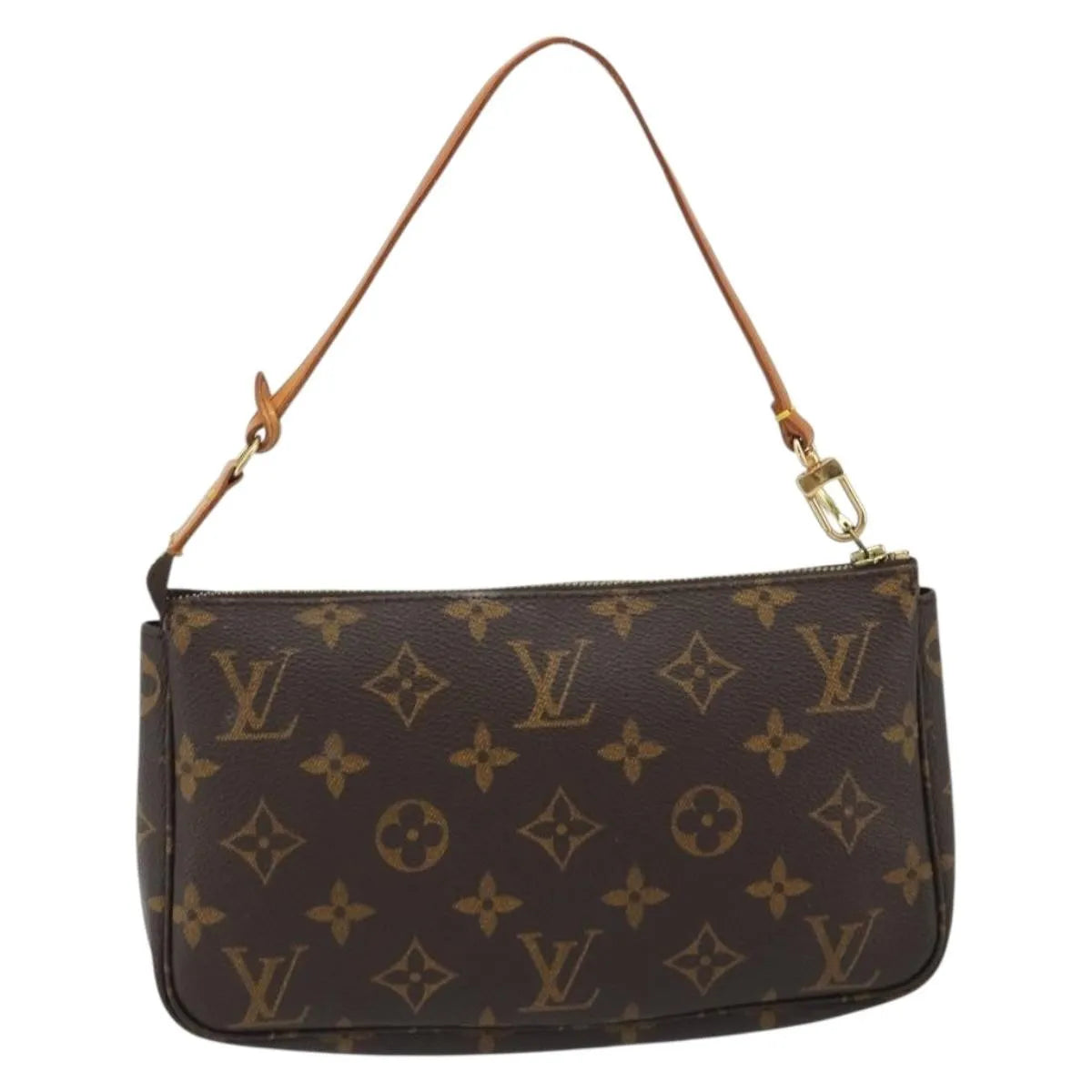 Louis Vuitton Pochette Accessoires NM Monogram Canvas, Brown, Canvas, Clutch