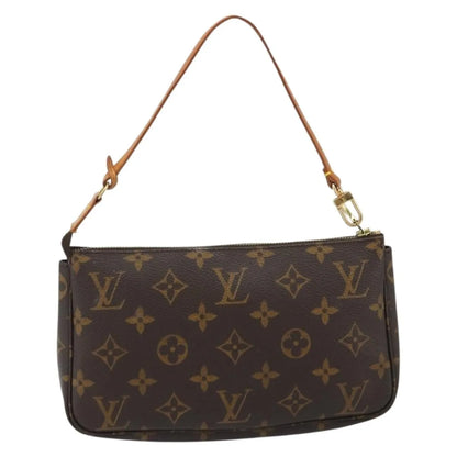 Louis Vuitton Pochette Accessoires NM Monogram Canvas, Brown, Canvas, Clutch