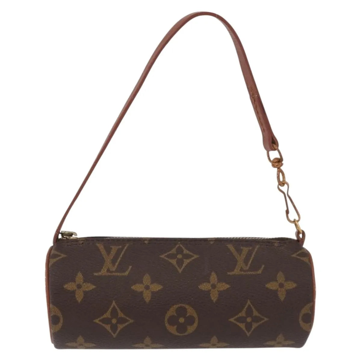 Louis Vuitton Papillon Pochette Monogram Canvas, Brown, Canvas, Clutch
