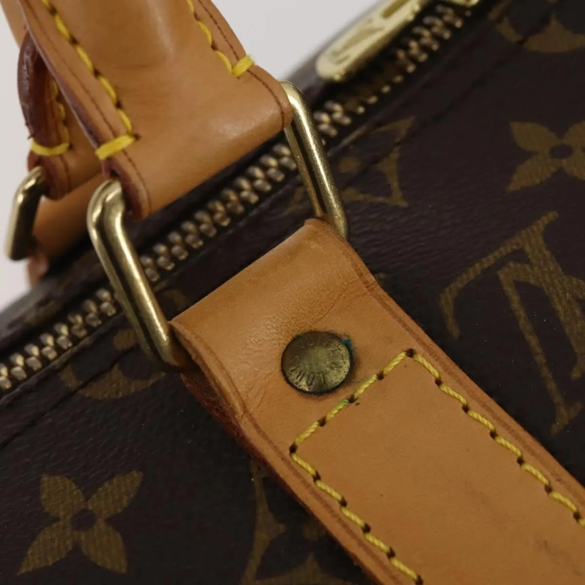 Louis Vuitton Keepall Bandouliere Monogram Canvas, Brown, Canvas, Travel Bag
