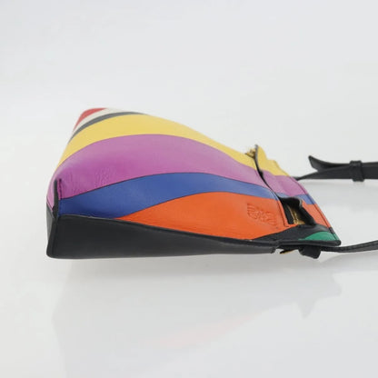 Loewe T Messenger Leather, Multicolour, Leather, Shoulder Bag
