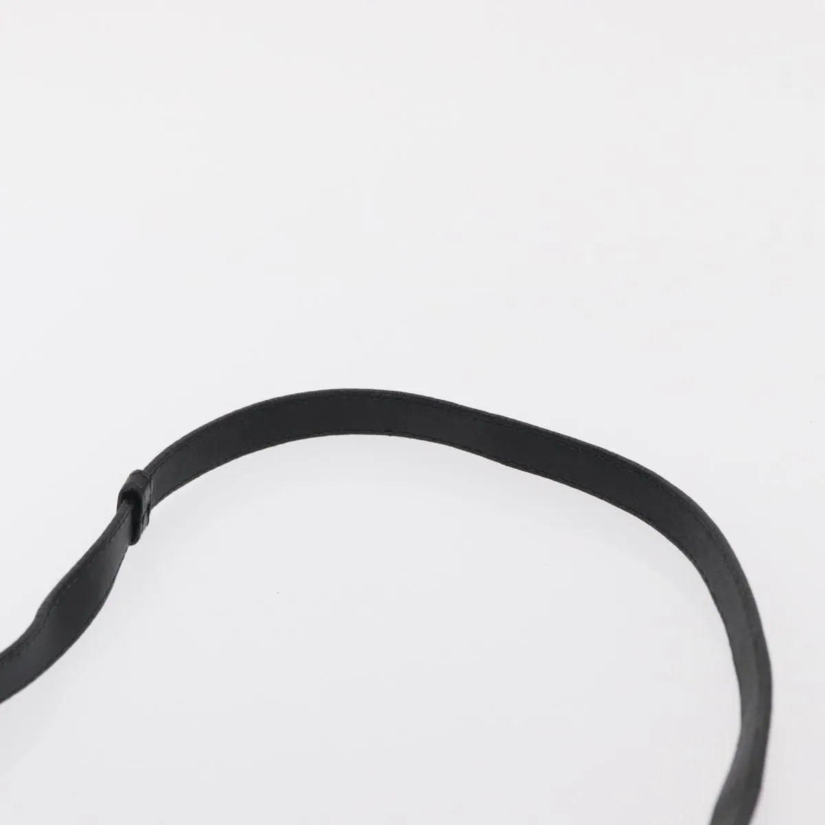 Salvatore Ferragamo W Chain Tote Leather, Black, Leather, Handbag