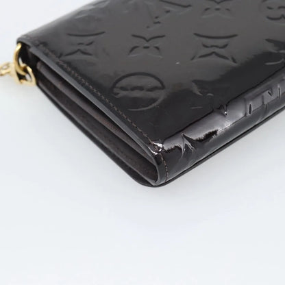 Louis Vuitton Sarah Chain Monogram Vernis, Burgundy, Patent Leather, Clutch
