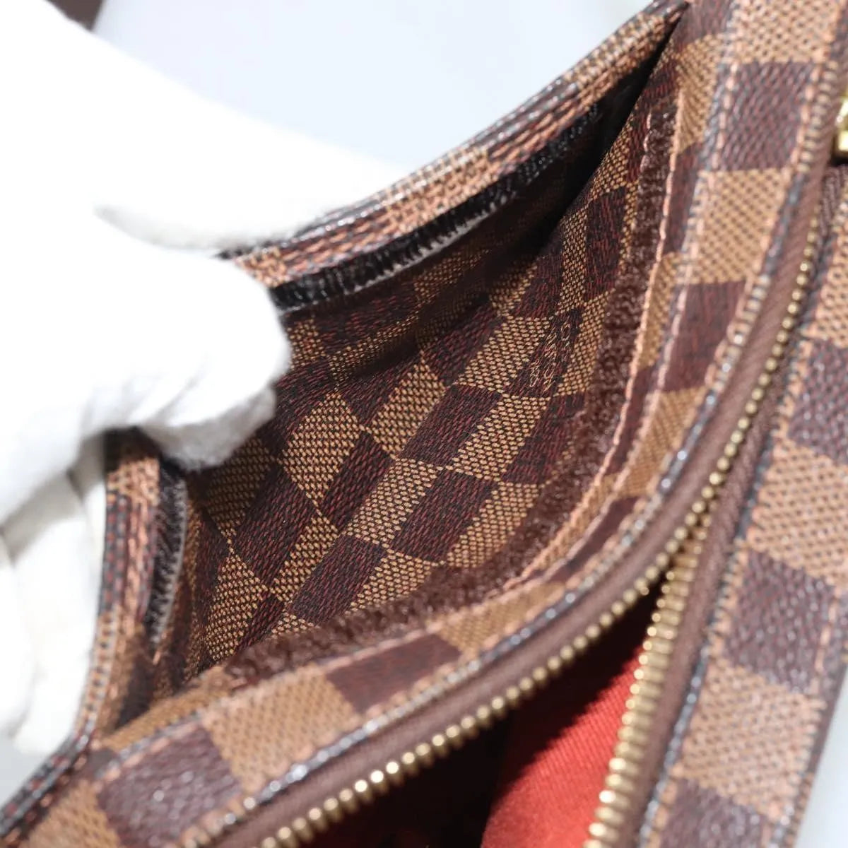 Louis Vuitton Geronimos Waist Damier, Brown, Canvas, Shoulder Bag