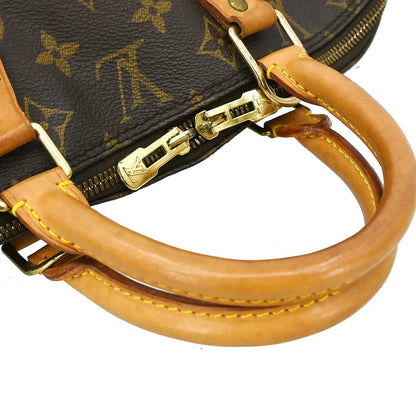 Louis Vuitton Alma Monogram, Brown, Canvas, Handbag