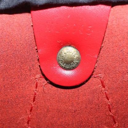 Louis Vuitton Speedy Epi Leather, Red, Leather, Handbag
