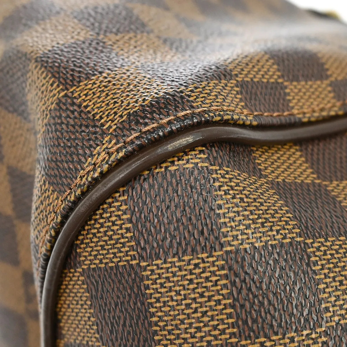 Louis Vuitton Sistina Damier, Brown, Canvas, Handbag