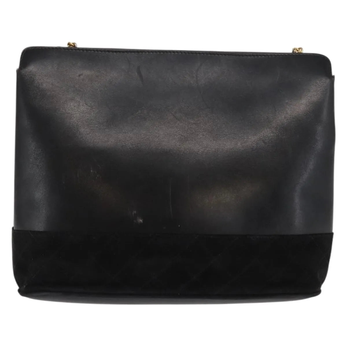 Salvatore Ferragamo Vintage Leather, Black, Leather, Shoulder Bag