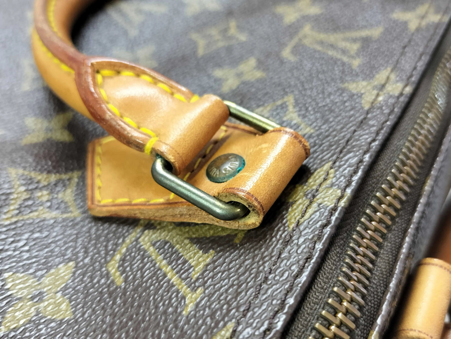 Louis Vuitton Speedy Monogram Canvas, Brown, Canvas, Handbag