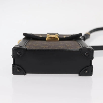 Louis Vuitton Vertical Trunk Pochette Monogram Canvas, Brown, Canvas, Clutch