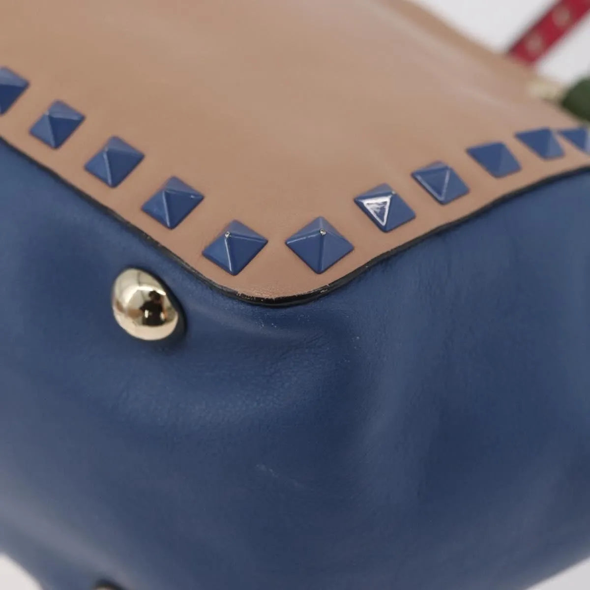 Valentino Garavani Rockstud Tote Soft Leather, Multicolour, Leather, Tote Bag