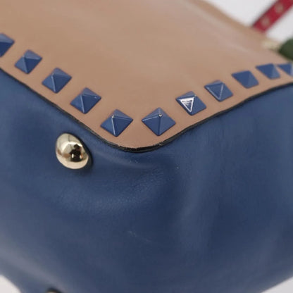 Valentino Garavani Rockstud Tote Soft Leather, Multicolour, Leather, Tote Bag