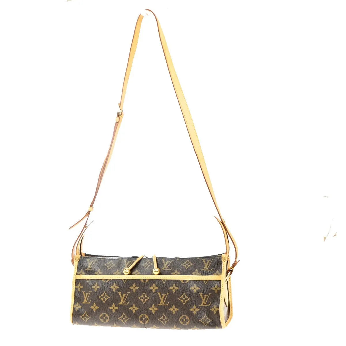 Louis Vuitton Popincourt Monogram Canvas, Brown, Canvas, Shoulder Bag