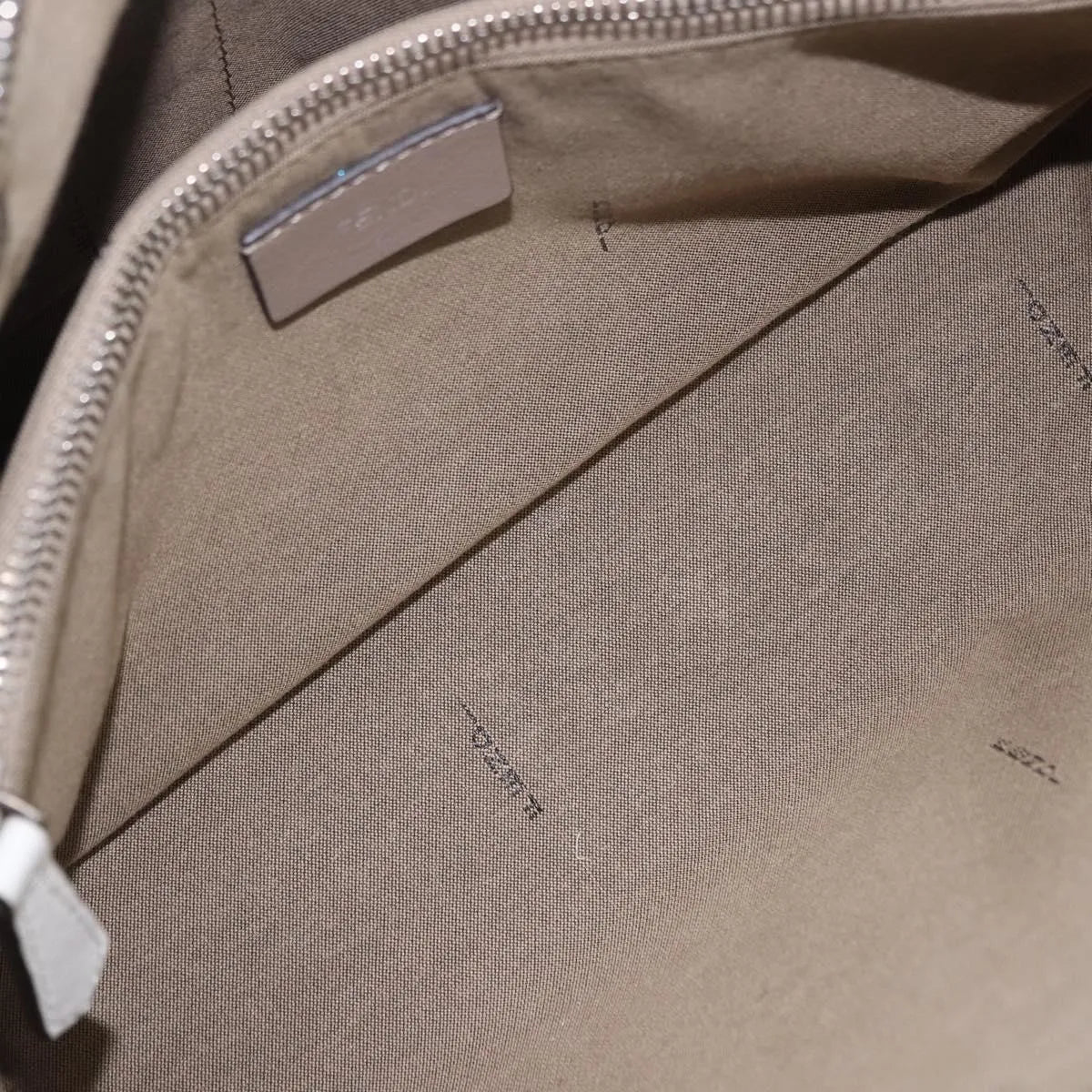 Fendi By The Way Satchel M, White, Leather, Crossbody Bag