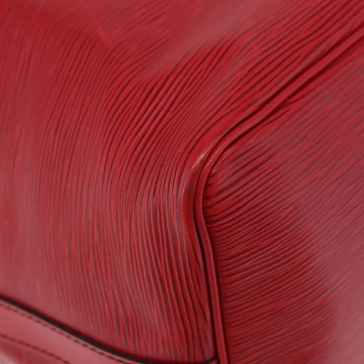 Louis Vuitton Petit Noe Epi Leather, Red, Leather, Shoulder Bag