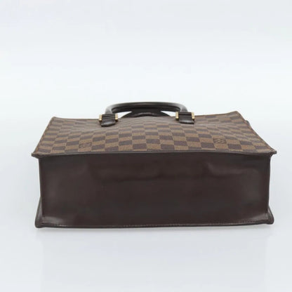 Louis Vuitton Venice Sac Plat Damier, Brown, Canvas, Tote Bag