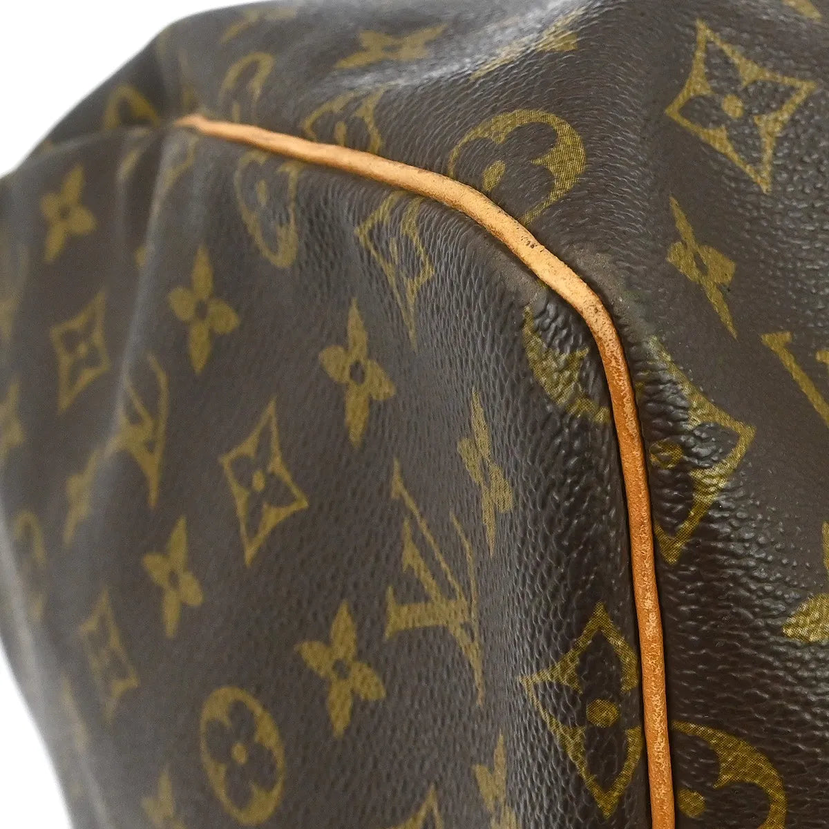 Louis Vuitton Keepall Monogram, Brown, Canvas, Travel Bag