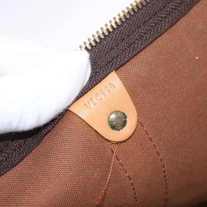 Louis Vuitton Keepall Bandoulière Monogram, Brown, Canvas, Travel Bag