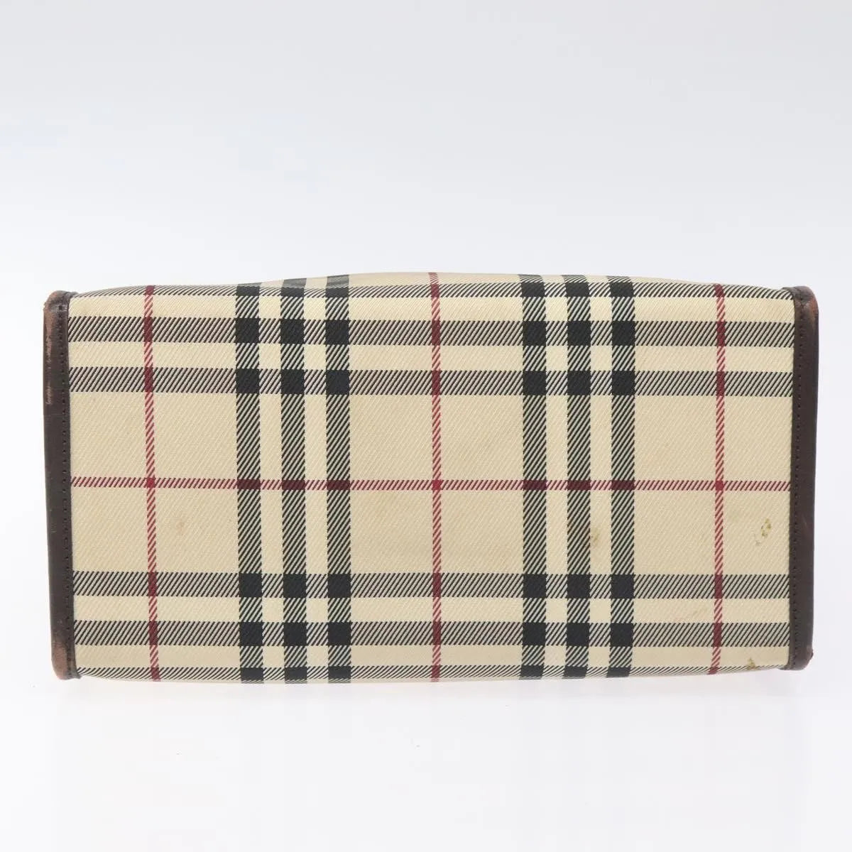 Burberry Nova Check Nylon, Beige, Nylon, Handbag