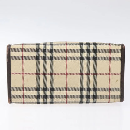 Burberry Nova Check Nylon, Beige, Nylon, Handbag