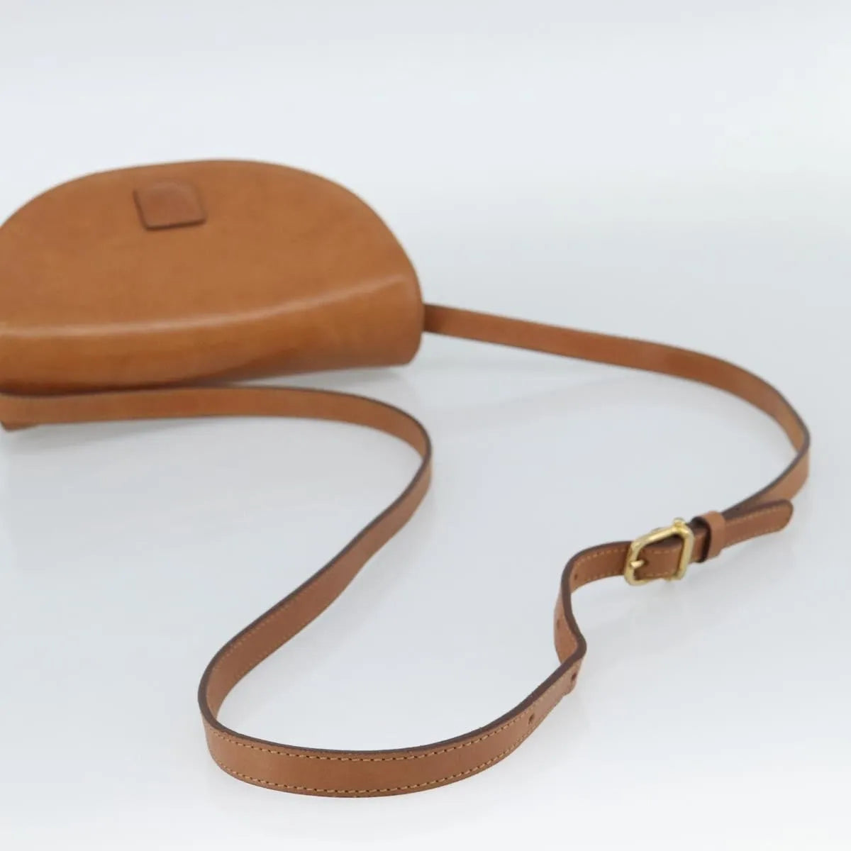 Celine Vintage Macadam Canvas and Leather, Beige, Canvas, Shoulder Bag