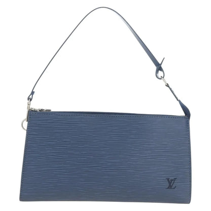 Louis Vuitton Pochette Accessoires NM Epi Leather, Blue, Leather, Clutch