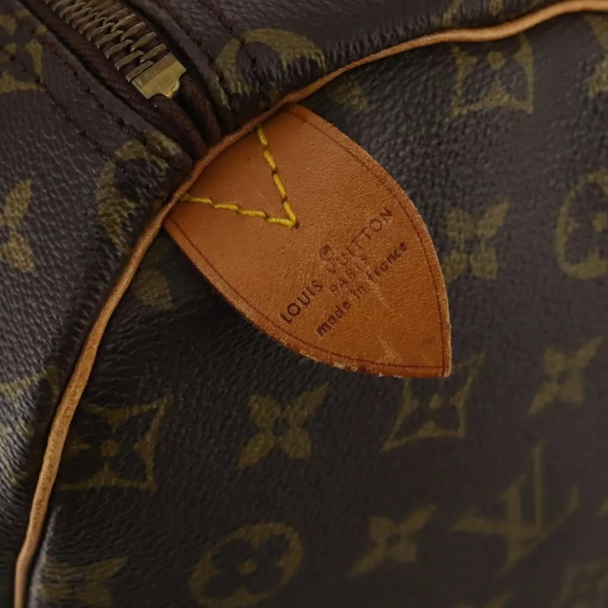 Louis Vuitton Keepall Monogram Canvas, Brown, Canvas, Travel Bag