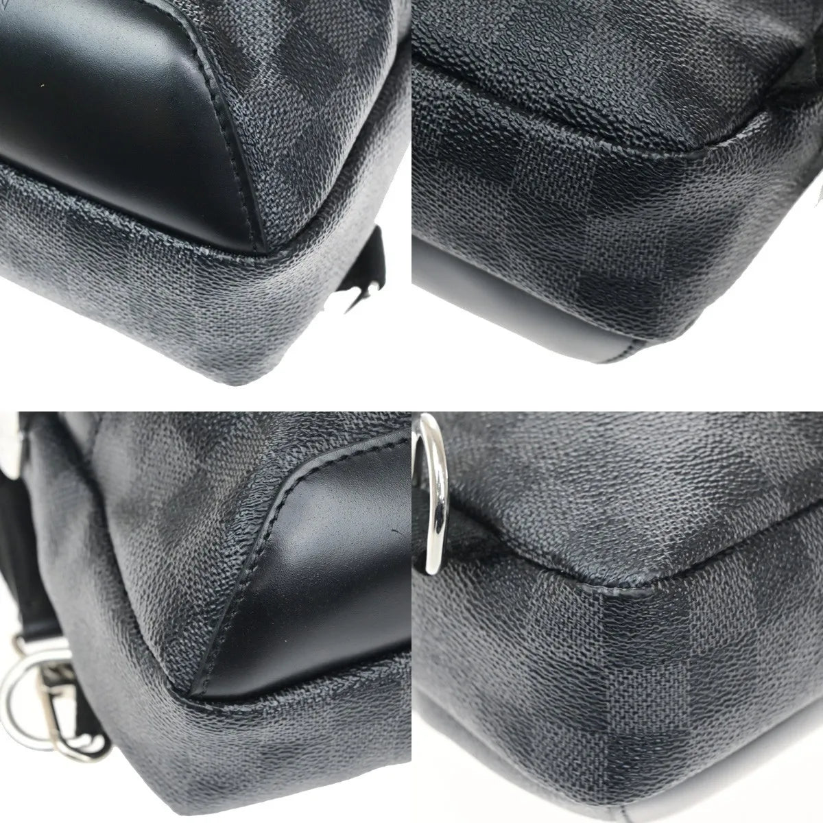 Louis Vuitton Avenue Sling Damier Graphite, Gray, Canvas, Shoulder Bag