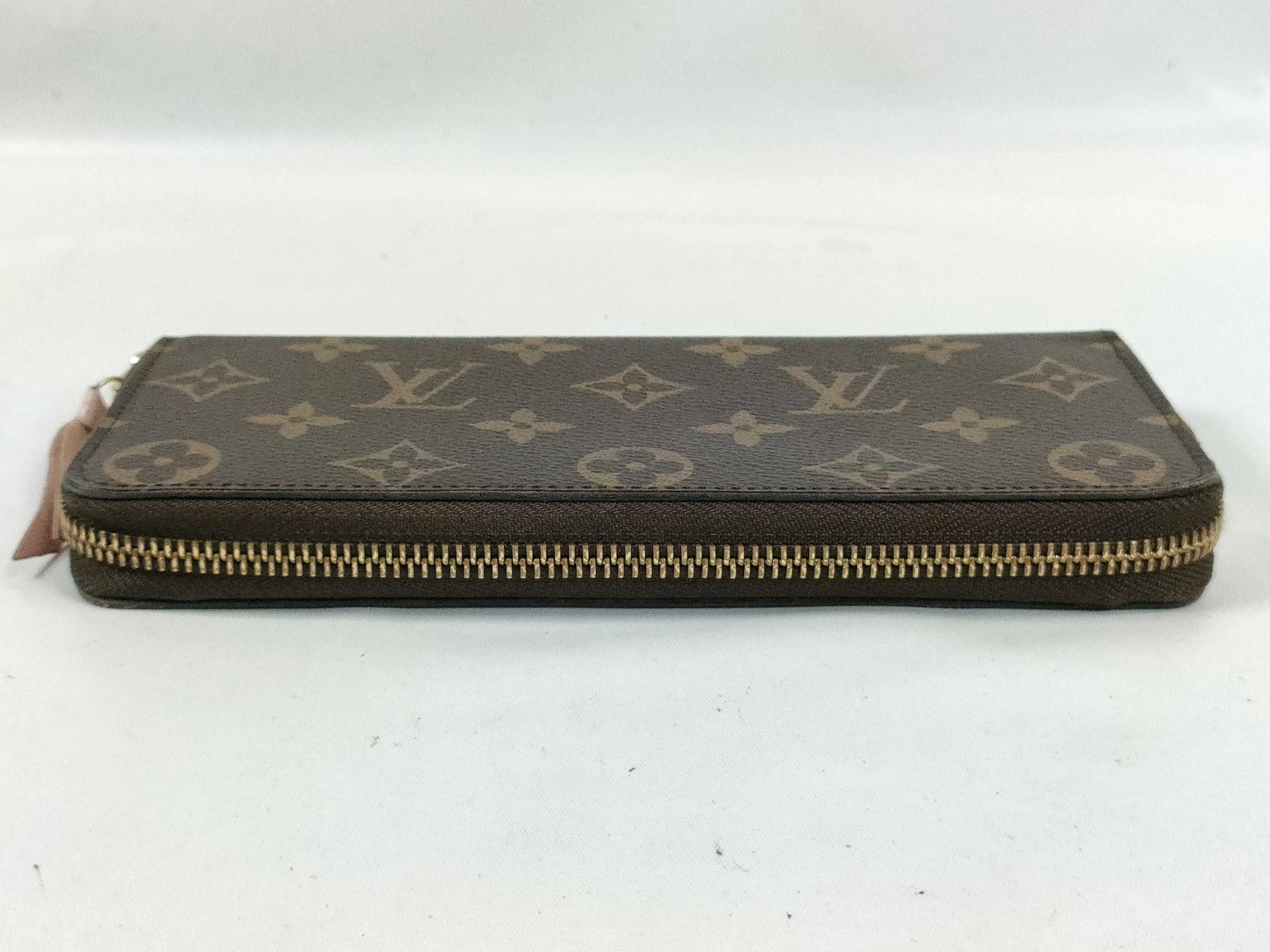 Louis Vuitton Clemence Monogram Canvas, Brown, Canvas, Wallet