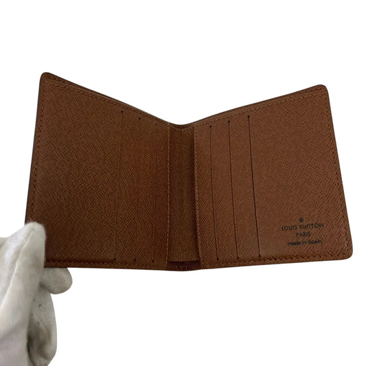 Louis Vuitton Marco Monogram Canvas, Brown, Canvas, Wallet