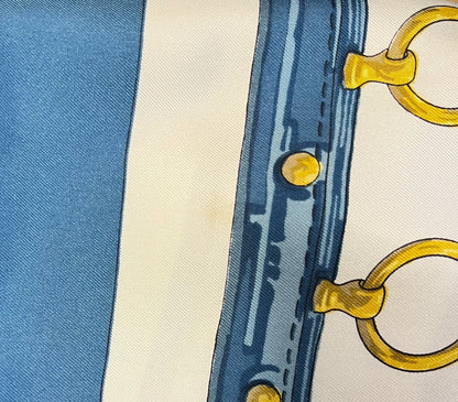 Hermes Carré 90 Silk multicolor, Multicolour, Silk, Scarf