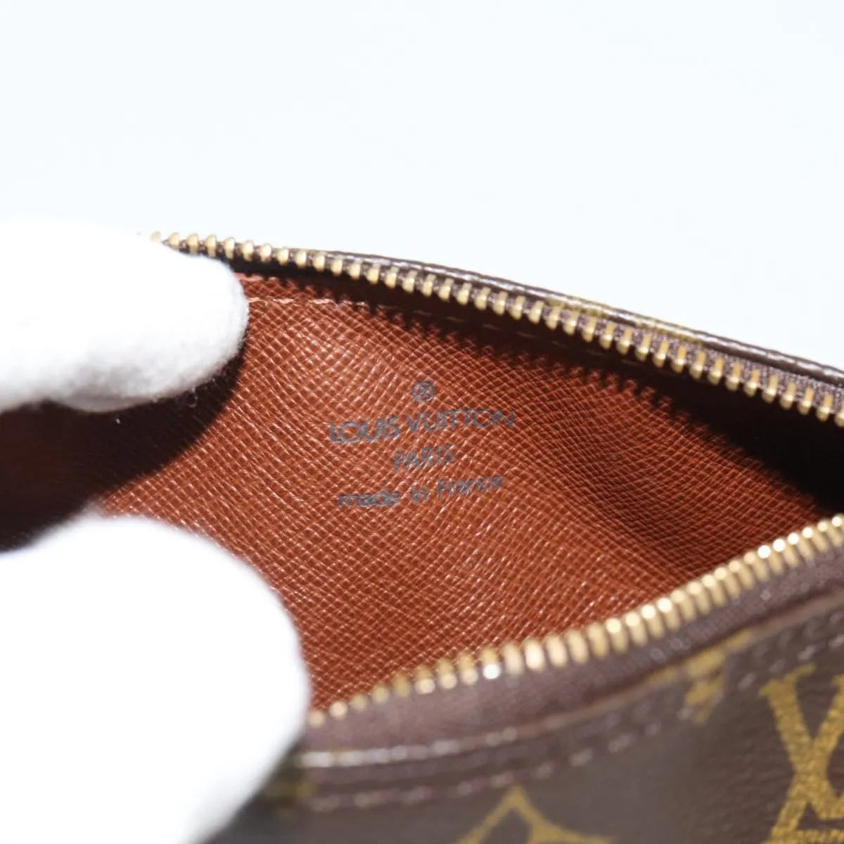 Louis Vuitton Papillon Pochette Monogram Canvas, Brown, Canvas, Clutch