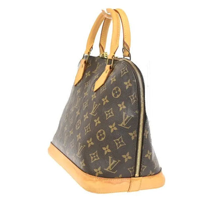 Louis Vuitton Vintage Alma Monogram Canvas, Brown, Canvas, Handbag