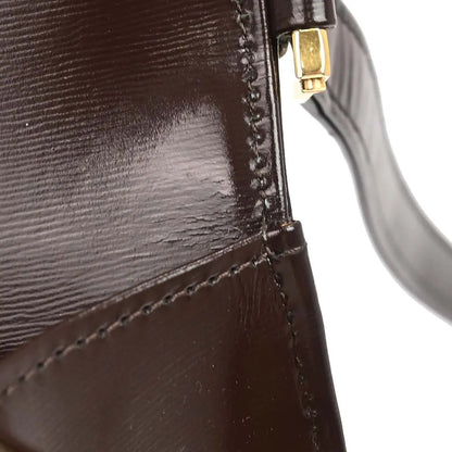 Saint Laurent Vintage Leather, Brown, Leather, Shoulder Bag